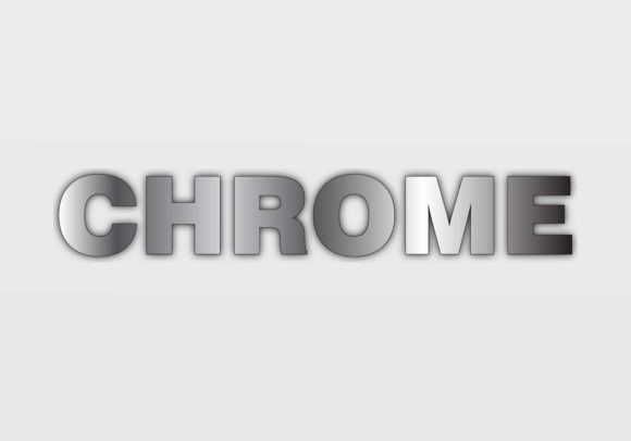 Download Chrome Vector Text Effect Fully Editable - Fully editable Collection