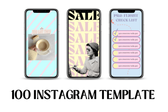 Download Bright Pastel Story Canva Template - Premium Bundle