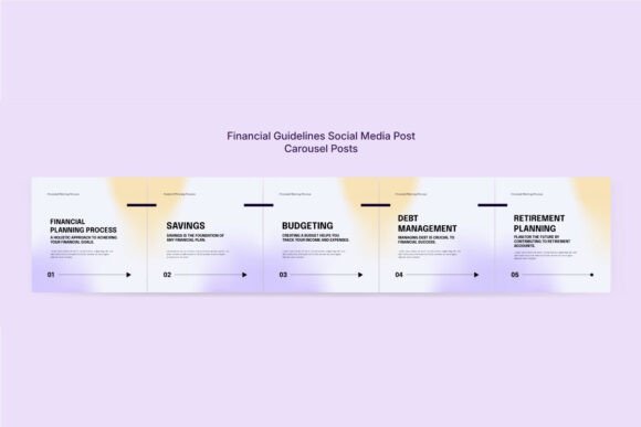 Download Colorful Financial Advice Social Kit - Social kit Collection