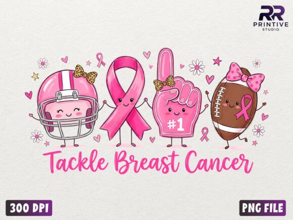 Download Tackle Breast Cancer Doodles PNG - Cancer Collection