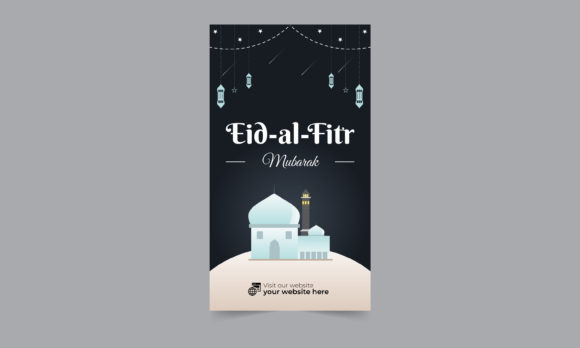 Download Eid Ul Fitr Instagram Story Layout - Premium Resources