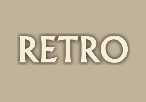 Download Retro Vector Text Effect Fully Editable - Fully editable Collection