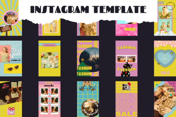 Download Christmas Instagram STORY Template - Premium Bundle