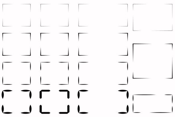 Download Corner Border Frame Template Collection - Template collection Collection