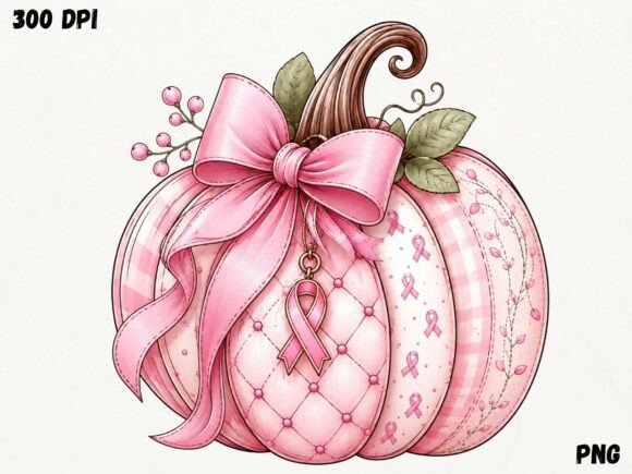 Download Pink Pumpkin Breast Cancer Awareness PNG - Cancer Collection